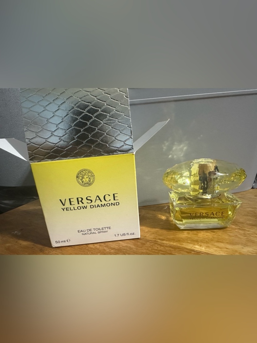Versace Yellow Diamond Eau de Toilette Natural Spray, 1.7 oz.